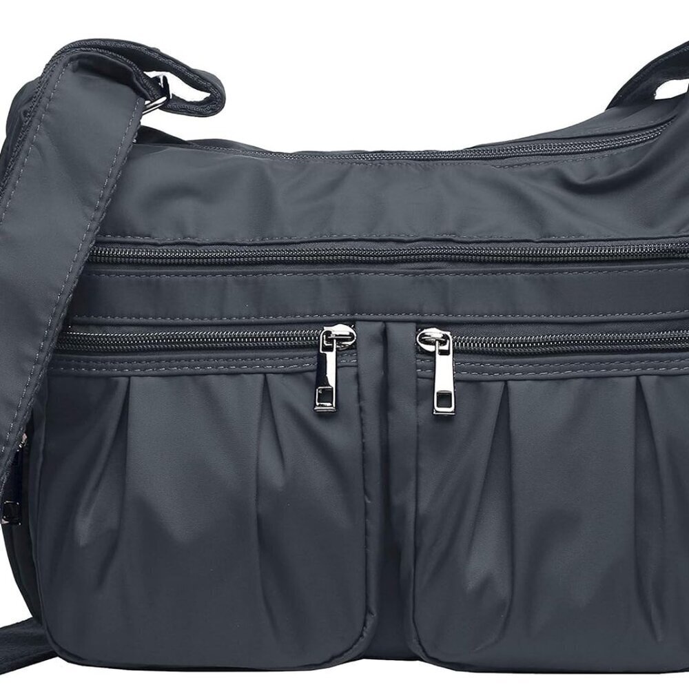 Crossbody Bag Women Water-Resistant Nylon Large Capacity Travel Purse